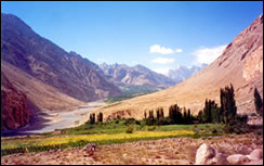 Hunza River Valley.